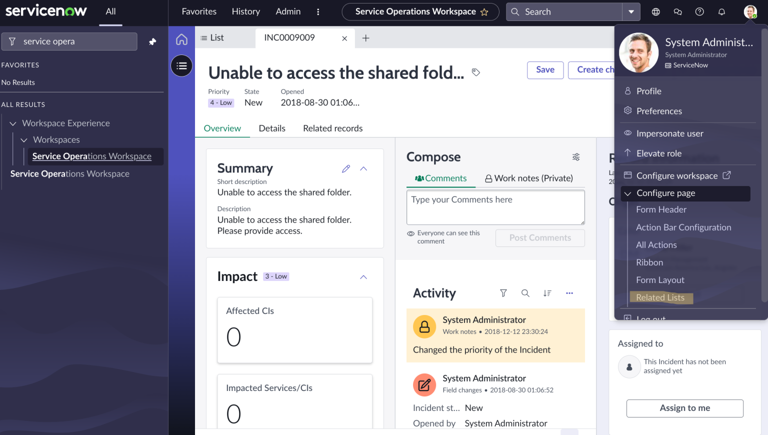 Editing Related Lists in Service Operations Workspace – DevMyDay ...